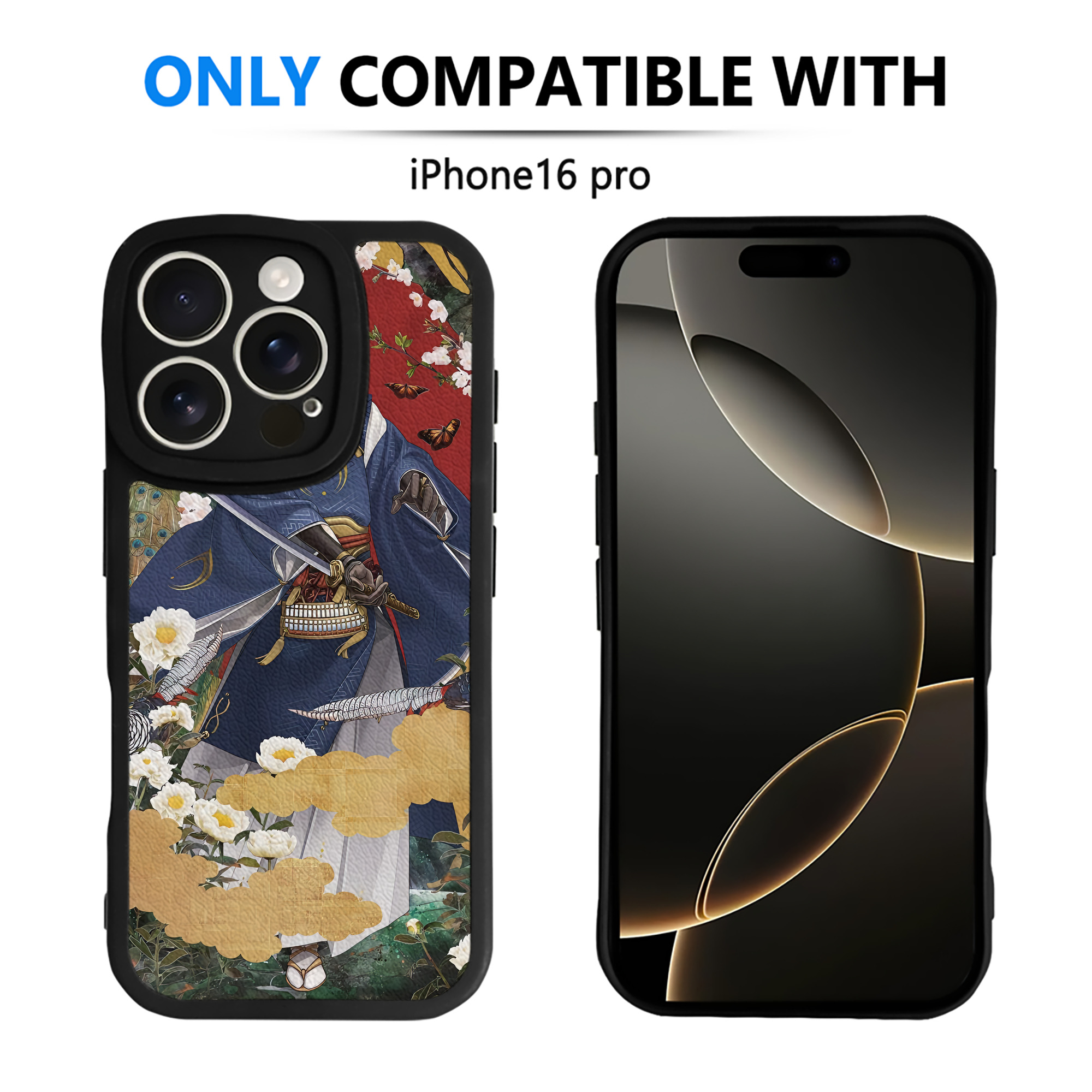 （画像用） 刀剣乱舞 Touken Ranbu 【iPhone 16シリーズ対応】シリコンスマホケース（レザー調） 材質：シリコン